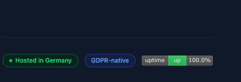 Uptime Badge Example